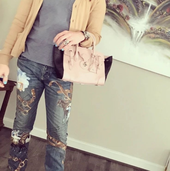 🐎RARE Ralph Lauren🐎 - Japan Exclusive Two-Tone Ricky 27 - Picture 2 of 16